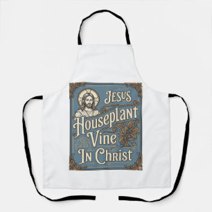 Tablier Maison de Jésus Plante grimpante Dans le Christ Jé
