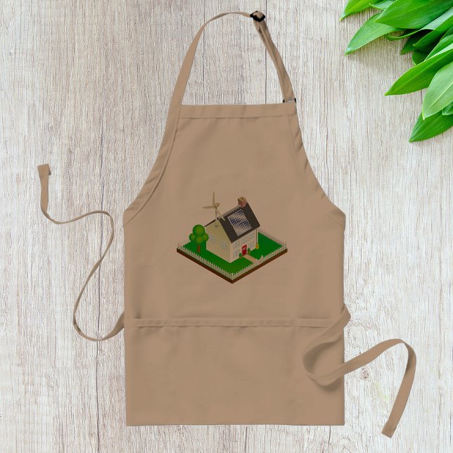 Tablier Maison de l'énergie renouvelable Apron (Créateur téléchargé)