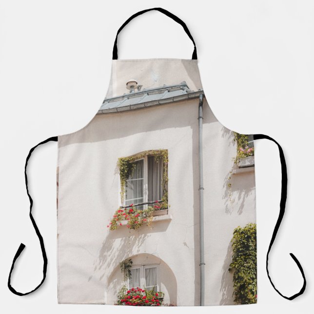 TABLIER MAISON EN BÉTON BLANC ET BROWN (Recto)