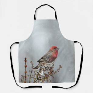 Tablier Maison Finch en Neige - Photo originale