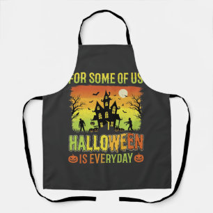 Tablier Maison Hantée Halloween Pour Certains D'entre Nous