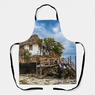 Tablier Maison pittoresque sur un affleurement de corail t