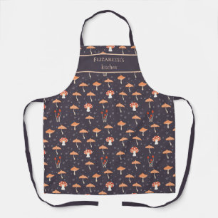 Tablier Maison rustique champignon Core personnalisée