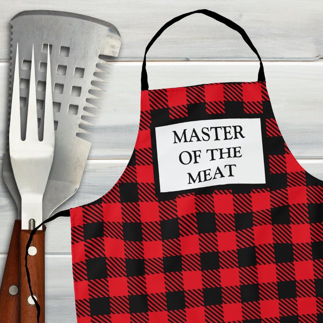Tablier Maître Du Buffalo De Viande Plaid (Créateur téléchargé)