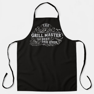 Tablier Maître du Grill et Meilleur Papa de Tous les Temps