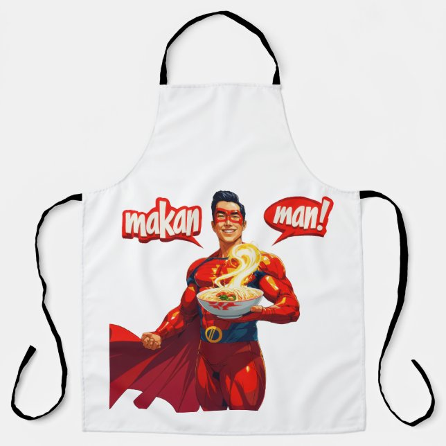 Tablier Makan Man - Singapour (Recto)