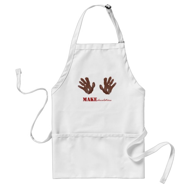 Tablier MAKEchocolatiere (Devant)