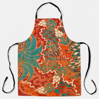 Malaysian Batik : Beau Motif d'art.