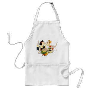 Tablier malpropre de wagon-restaurants