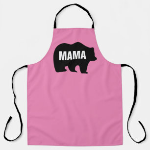 TABLIER MAMA GRIZZLY BEAR MOM FUNNY KITCHEN APRON