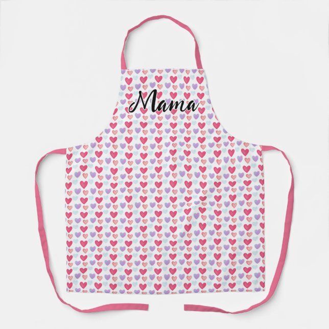 Tablier Mama Heart's Style (Recto)
