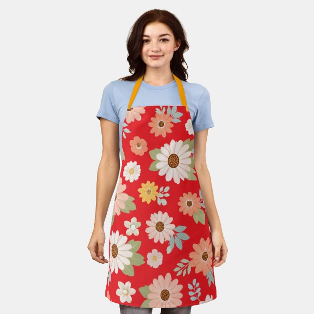 Tablier Mama — Mon Premier Chez Moi | Fleurs de Mère et Fi (Porté)