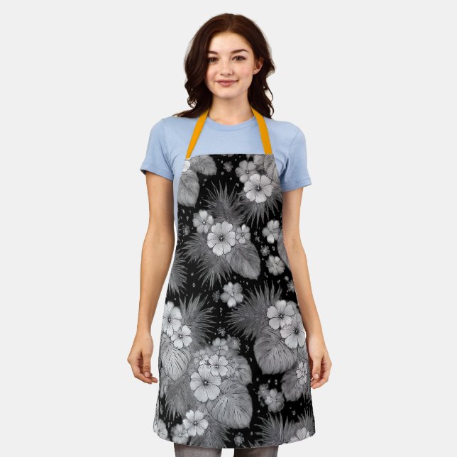 Tablier Mama — Mon Premier Foyer | Mère & Fille Floral Tr (Porté)