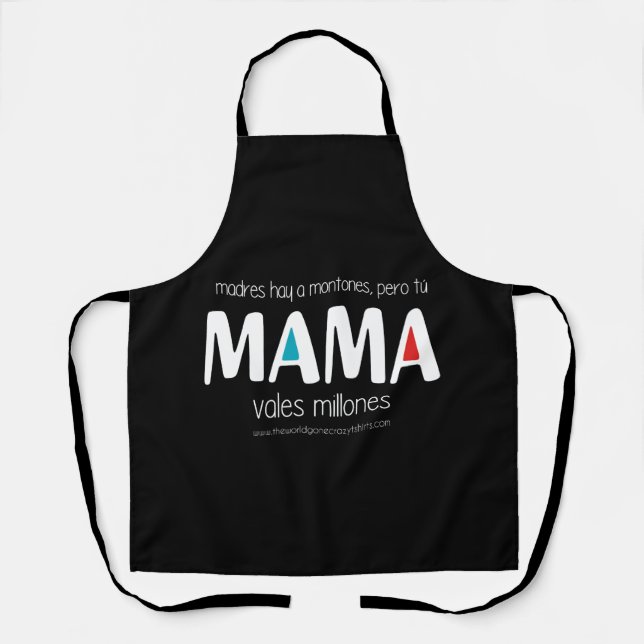 Tablier Mama vales millones (Recto)