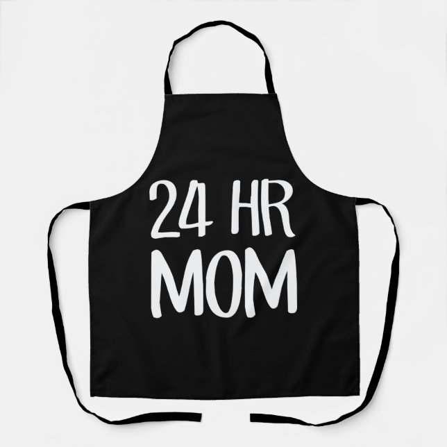 Tablier Maman 24 h (Recto)