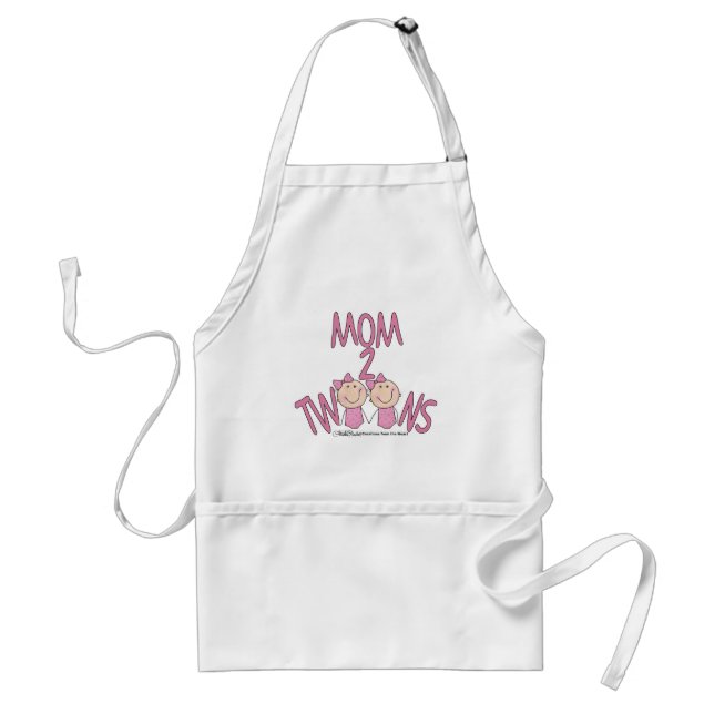 Tablier Maman 2 Twins Girls (Devant)