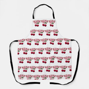 Tablier Maman Cerise – Tablier de cuisine drôle po