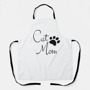 Tablier Maman Chat Empreinte de Patte Citation