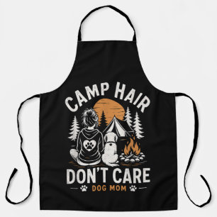 Tablier Maman Chien Camping Feu de Camp Extérieur