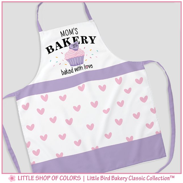Tablier Maman Cupcake Boulangerie  (Créateur téléchargé)