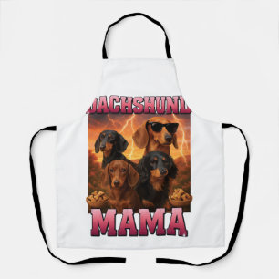 Tablier Maman dachshund