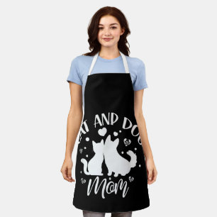 Tablier Maman de chat et de chien Fille amoureuse Chiens C