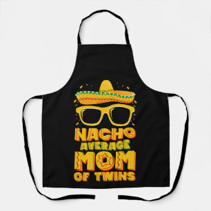 Tablier Maman de jumeaux pas moyenne mexicaine Cinco de Ma