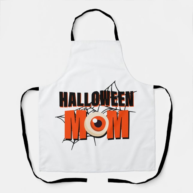 Tablier Maman Halloween - Déguisement Halloween (Recto)