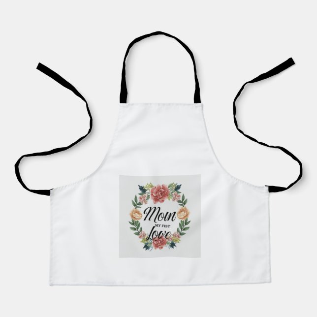 Tablier maman heureuse Apron (Recto)