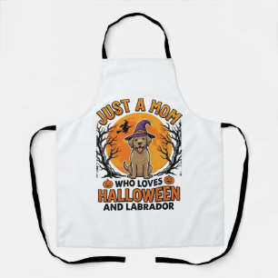 Tablier Maman Labrador Halloween Design Chien Vintage_1