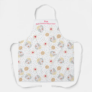 Tablier Maman Meilleur Cookie Baker All-Over Imprimer Tabl