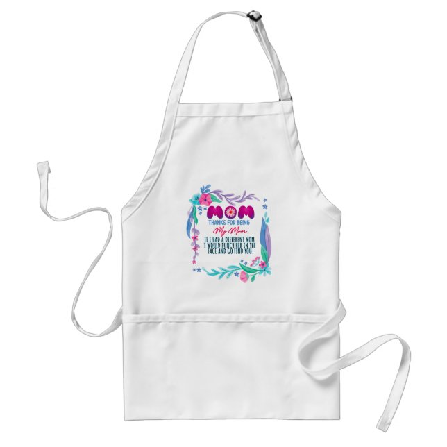 Tablier Maman Merci D'Être Ma Mère (Devant)