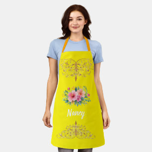 Tablier Maman — Mon premier chez-moi Fleurs de mère et d