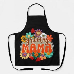 Tablier Maman Super Florale, Maman Vintage rétro