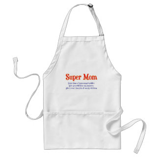 Tablier Maman superbe avec des T-shirts et des cadeaux de