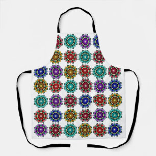 Tablier Mandala en différentes couleurs