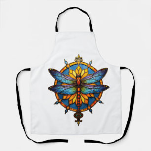 Tablier Mandala Libellule Géométrie Sacrée Lumineuse Spiri
