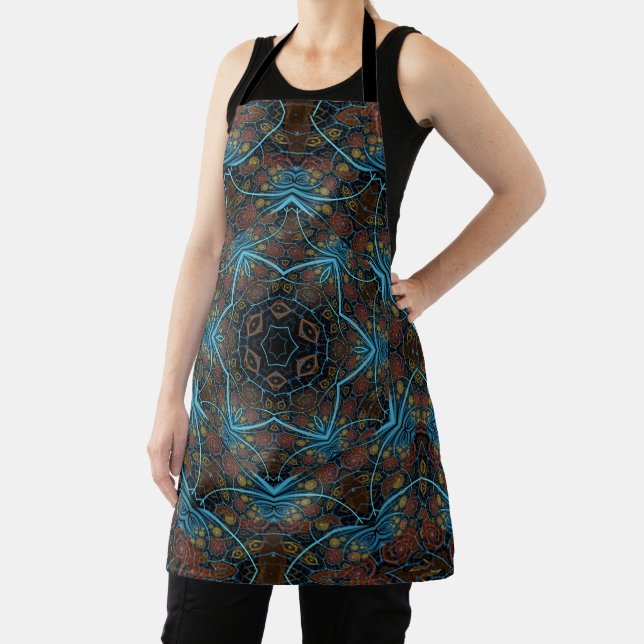 Tablier Mandala Rosette Boho Bohemian Style Dandy Motif (Insitu)