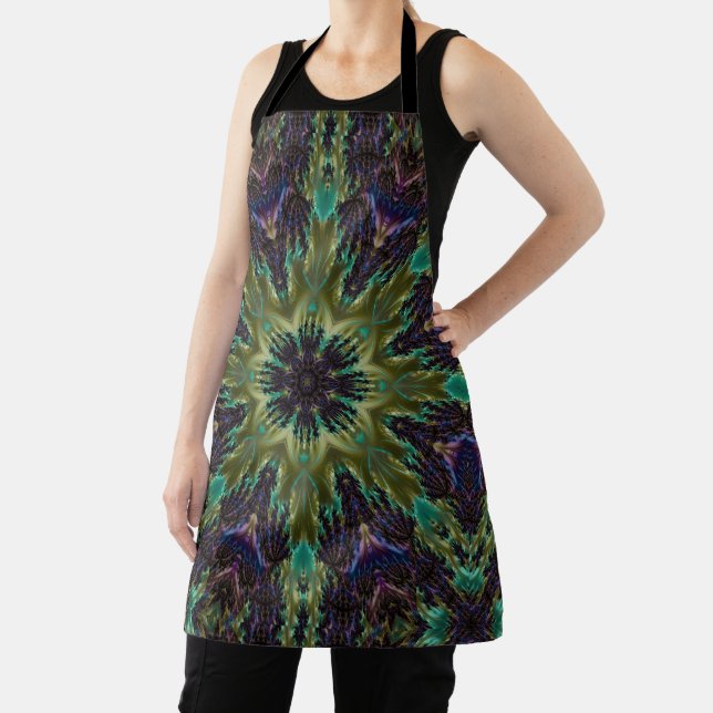 Tablier Mandala Rosette Retro Hippie Boho Chic Bohème (Insitu)