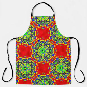 Tablier Mandala Tribal : Illustration Vintage et transpare
