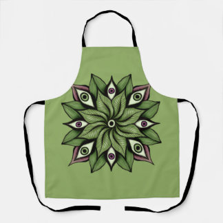 Tablier Mandala - Trippy Floral Patal