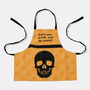 Tablier Mange, bois Halloween Apron