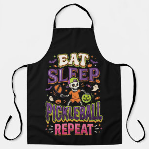 Tablier Manger Dormir Pickleball Répéter Pickleball