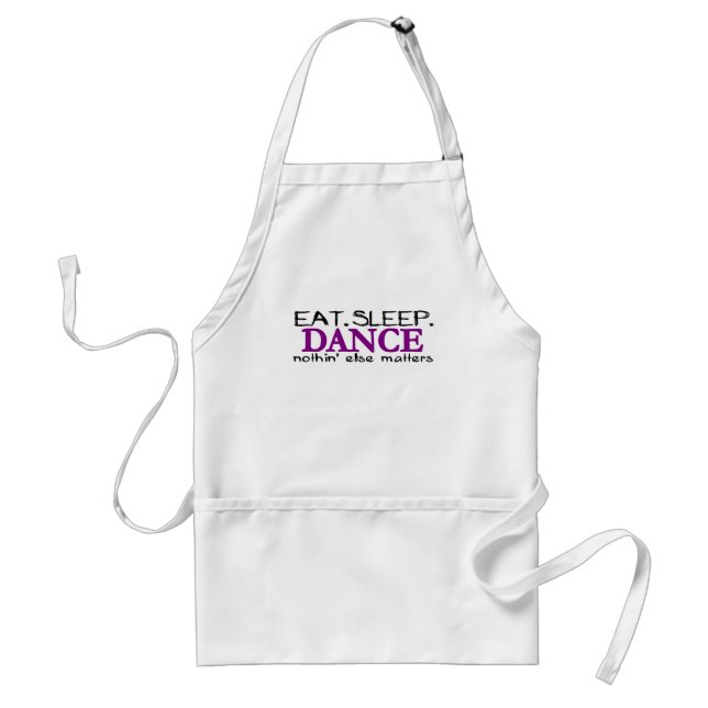 Tablier Mangez la danse de sommeil (Devant)