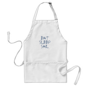 Tablier Mangez Sleep Sail, noeuds de corde nautique