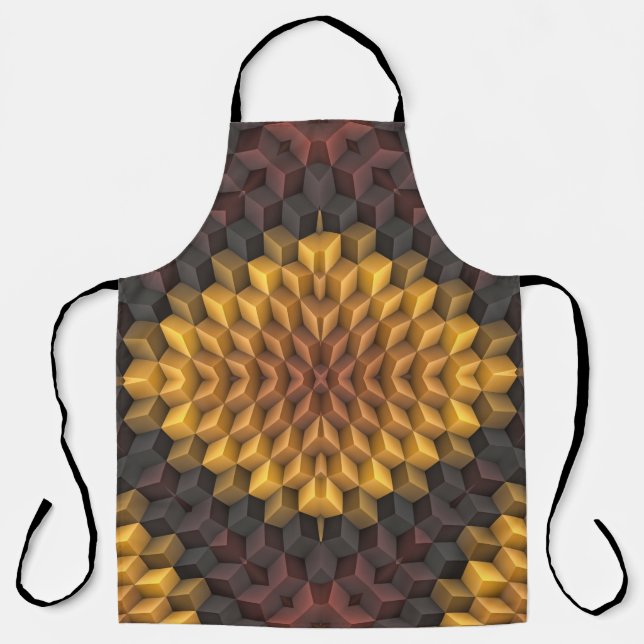 Tablier manipulateur motif Abstrait abstrait, art, artisti (Recto)
