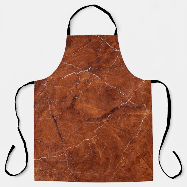 Tablier Marbre brun vintage (Recto)