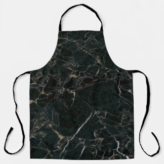 Tablier Marbre Noir Élégant : Fond Texturé