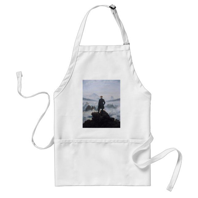 Tablier Marche au-dessus de la mer des brouillards (Devant)