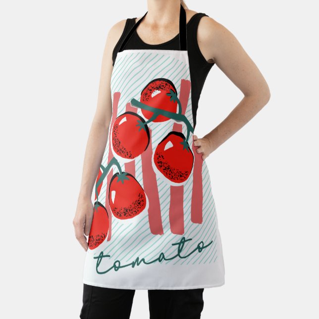 Tablier Marché de producteurs de tomates Italie (Insitu)